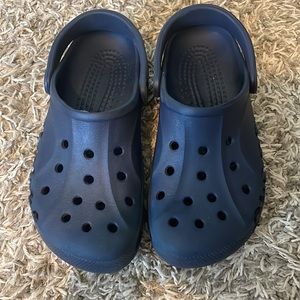 Womens Navy Blue Crocs size 8